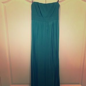 Maxi green dress